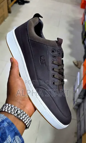 Lacoste Flat Lather Smooth Sho for Man's Blue Black Brown Color