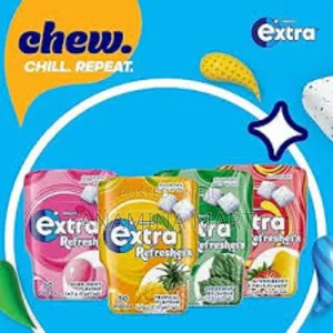 Photo - Extra Refreshers Sugar-Free Chewing Gum Bottles