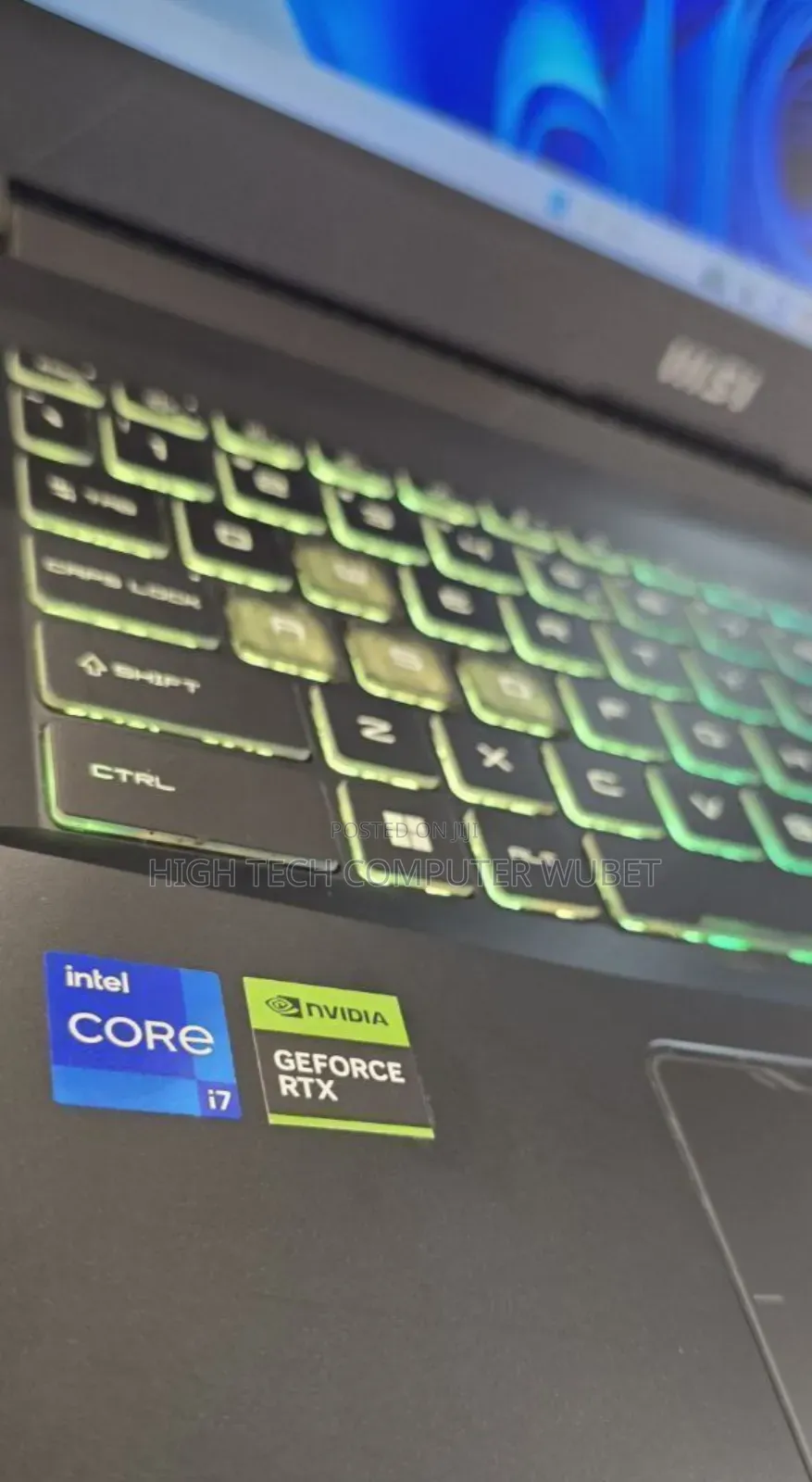 New Laptop MSI 16GB Intel Core I7 SSD 1T