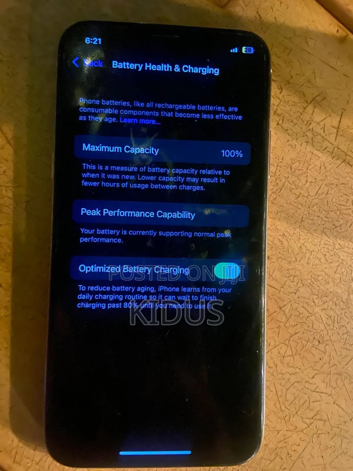 Apple iPhone X 256 GB White