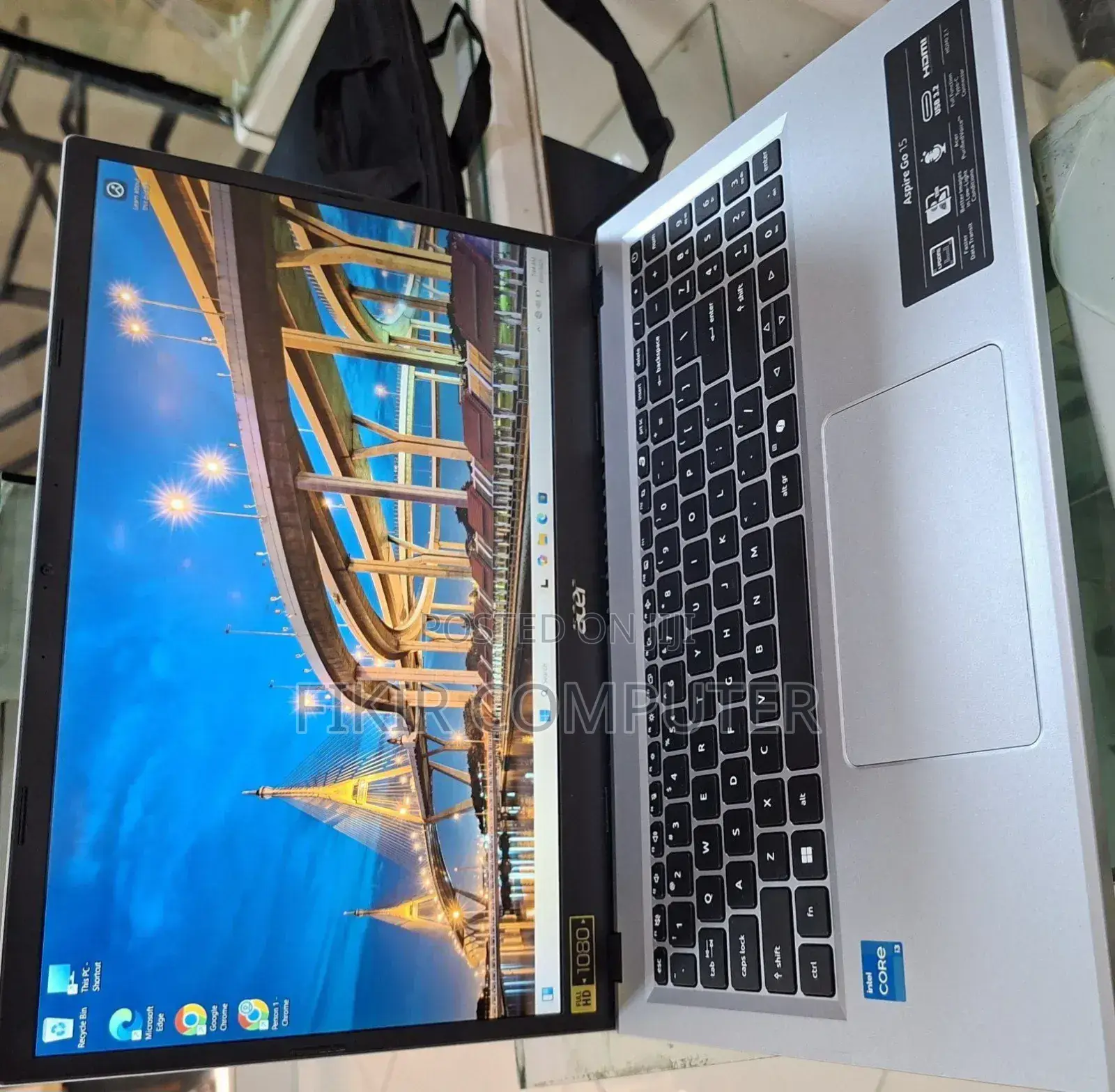 New Laptop Acer Aspire 1500 8GB Intel Core I3 SSD 256GB