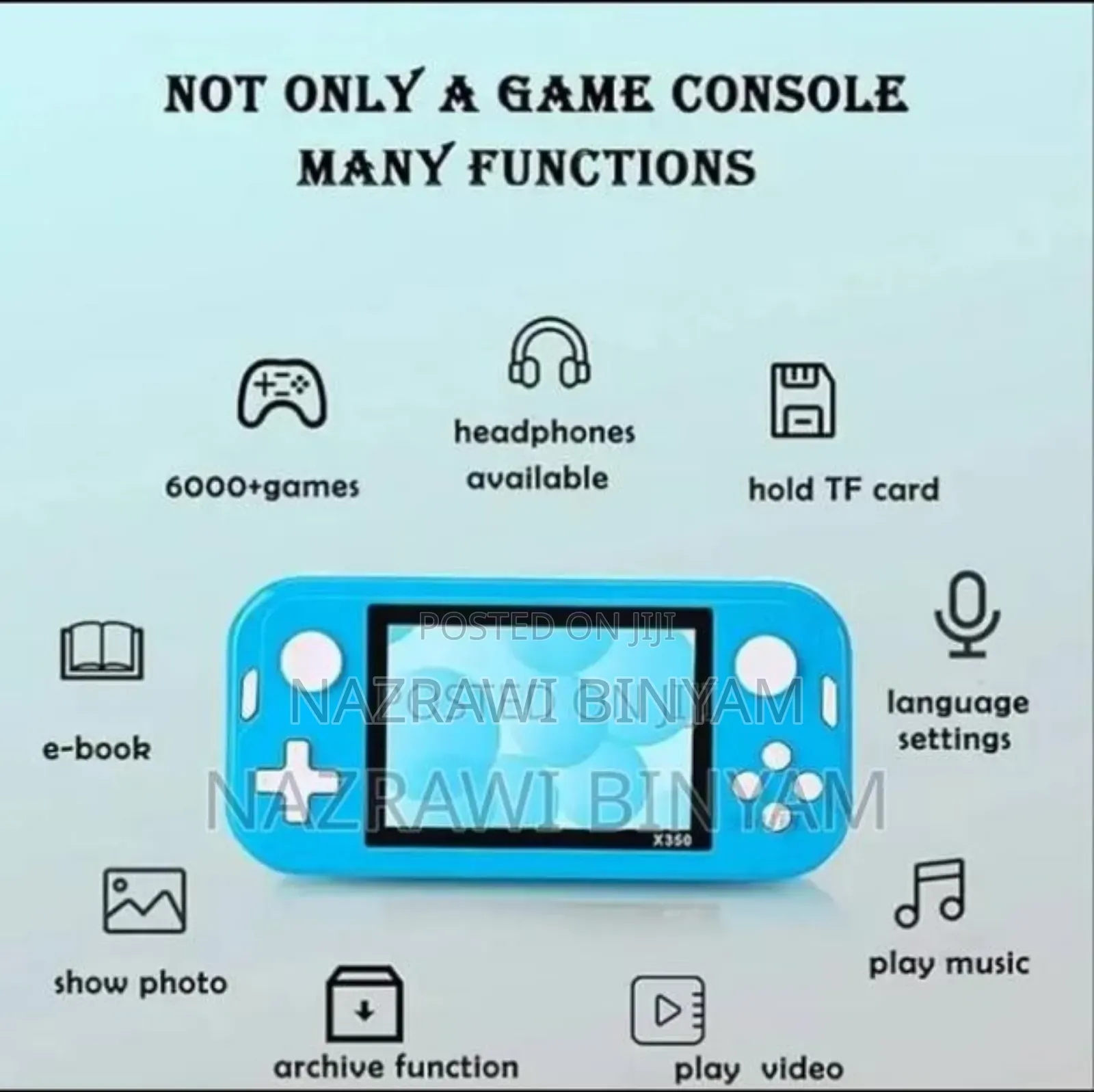 X350 Handheld Game Box