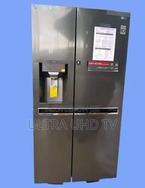 Photo - Lg Uv Nano Knock Twice,See Inside; Side by Side Door 99.999% Fresh Air