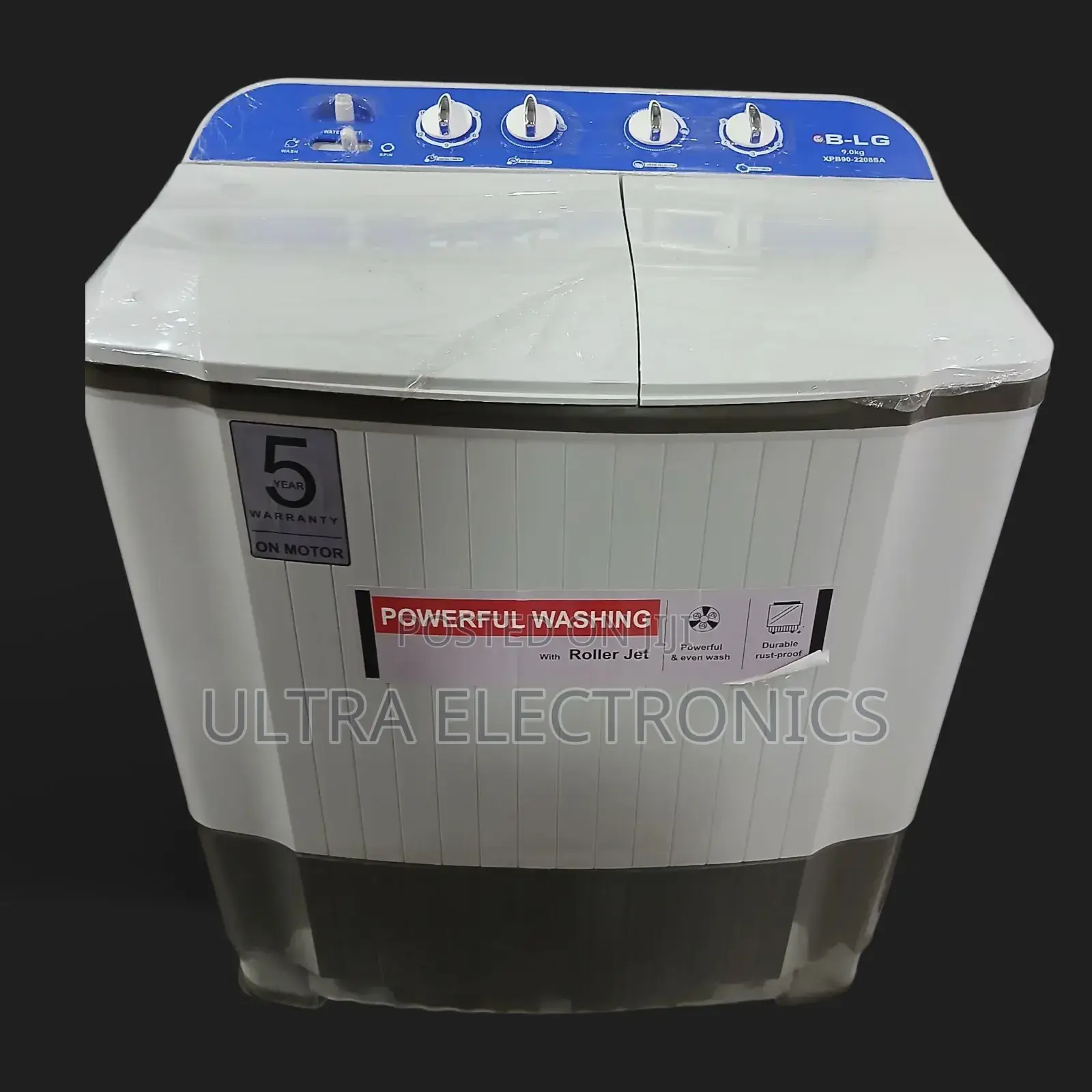 BLG Washing Machine 9.Kg Copper Motor