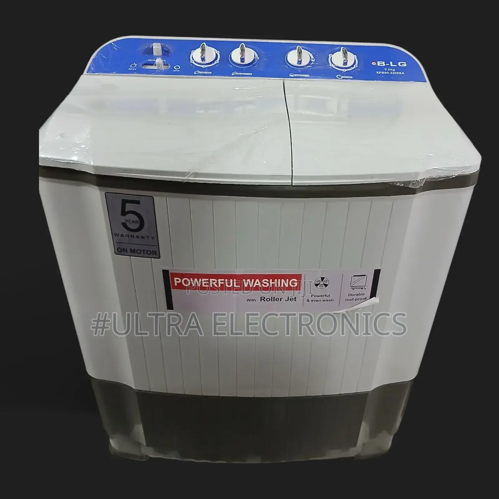 BLG Washing Machine 9.Kg Copper Motor