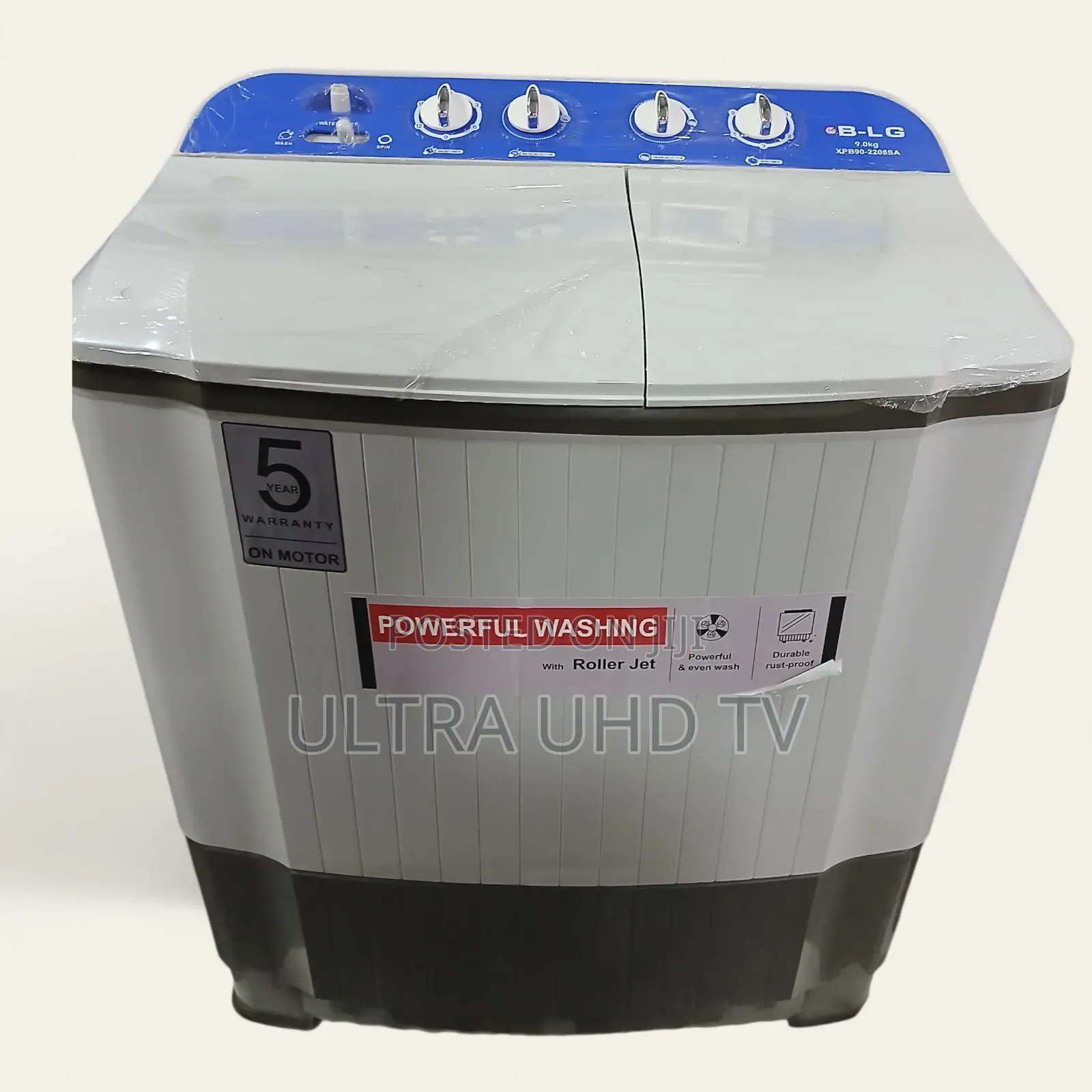 BLG Washing Machine 9.Kg Copper Motor