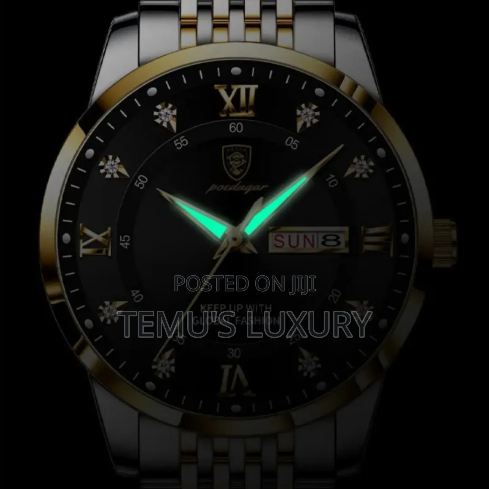 Poedagar 836 Watch for Men , Quartz Watch