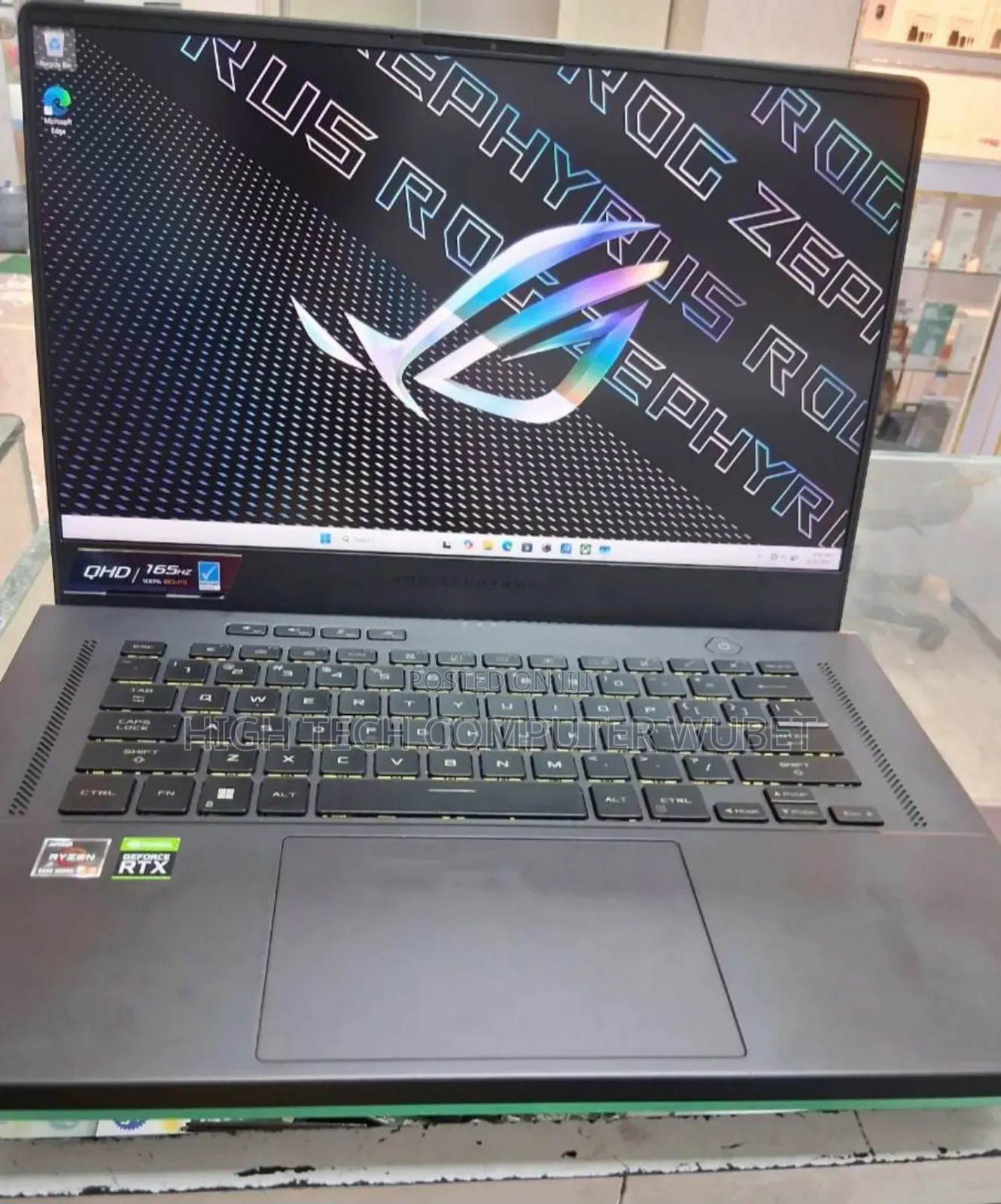 New Laptop Asus ROG Zephyrus G15 16GB AMD Ryzen 9 SSD 512GB