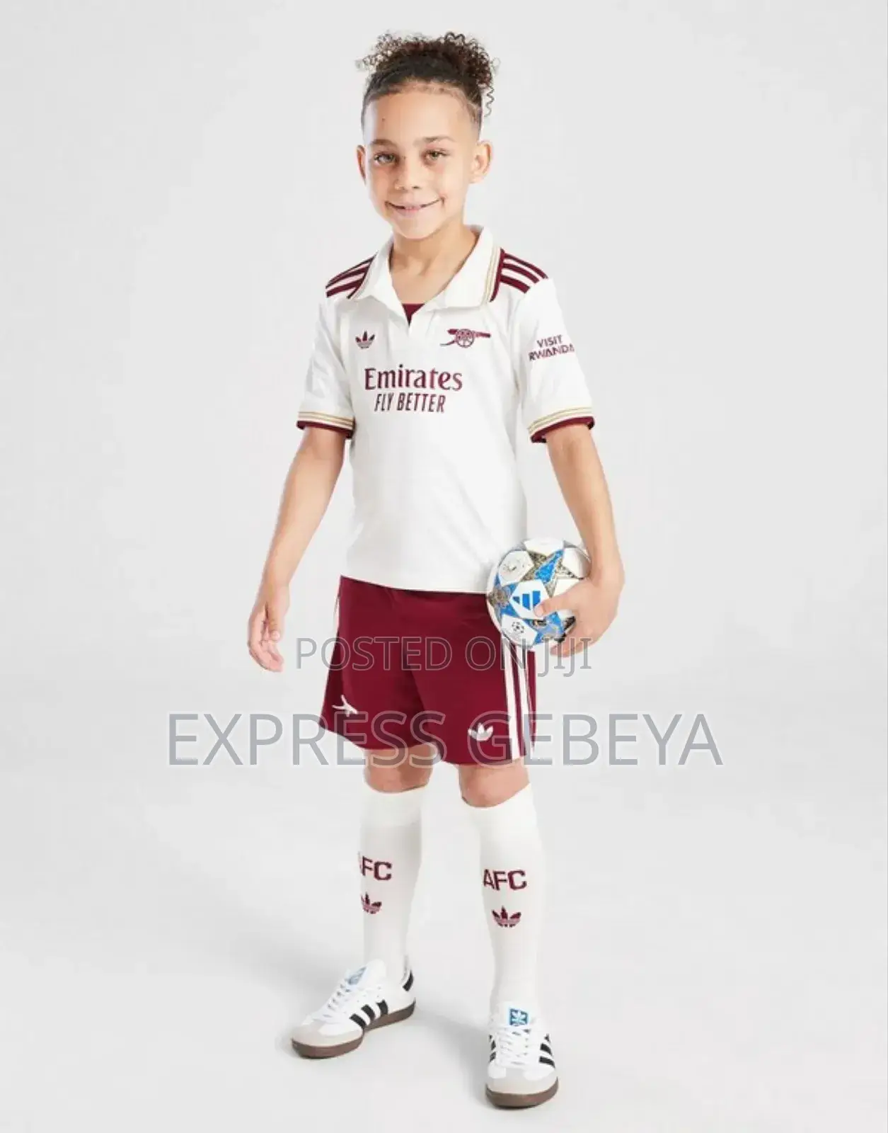 Original Adidas Arsenal 2025/26 Offical 3rd Kids Full Set የልጆች ማልያ