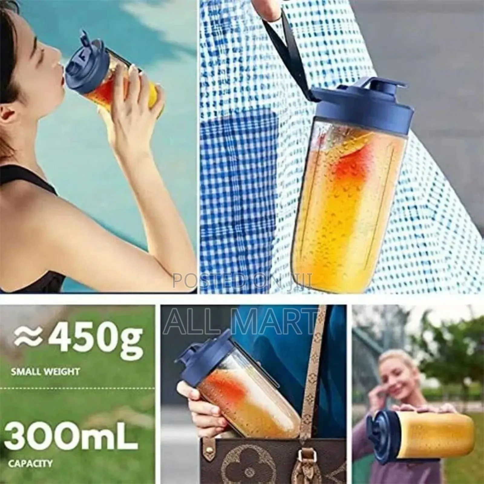 Wireless Portable Juicer With Extra Cup