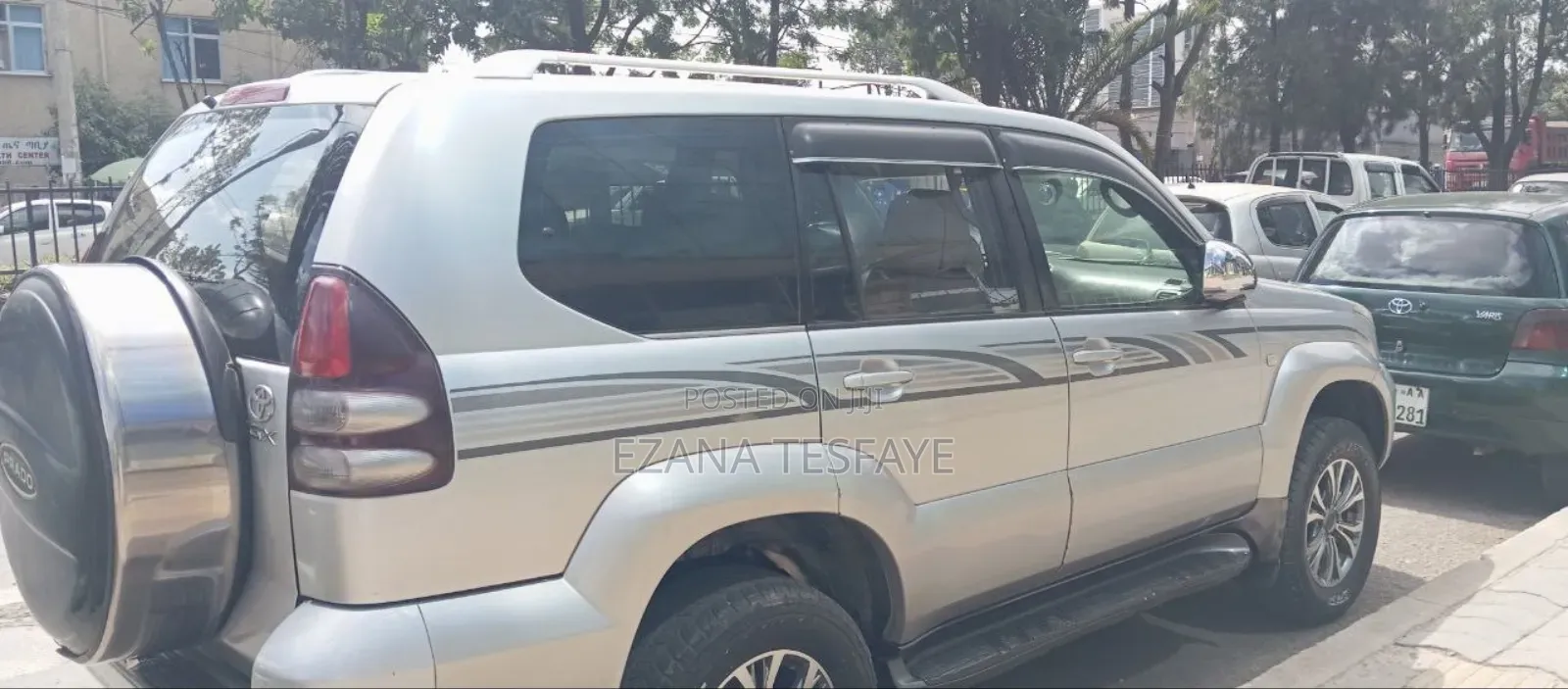 Toyota Land Cruiser Prado 2004 Silver