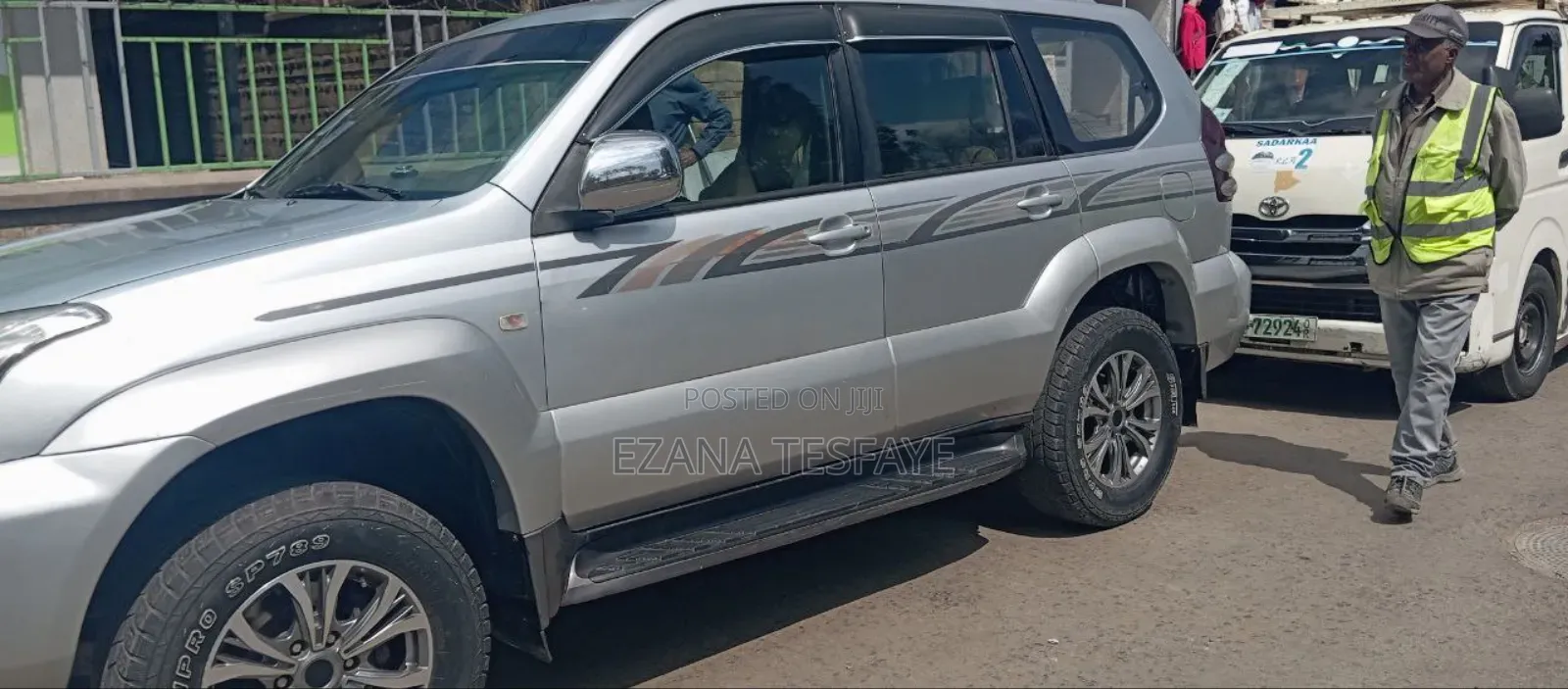 Toyota Land Cruiser Prado 2004 Silver