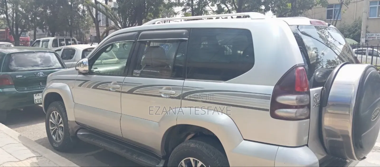 Toyota Land Cruiser Prado 2004 Silver