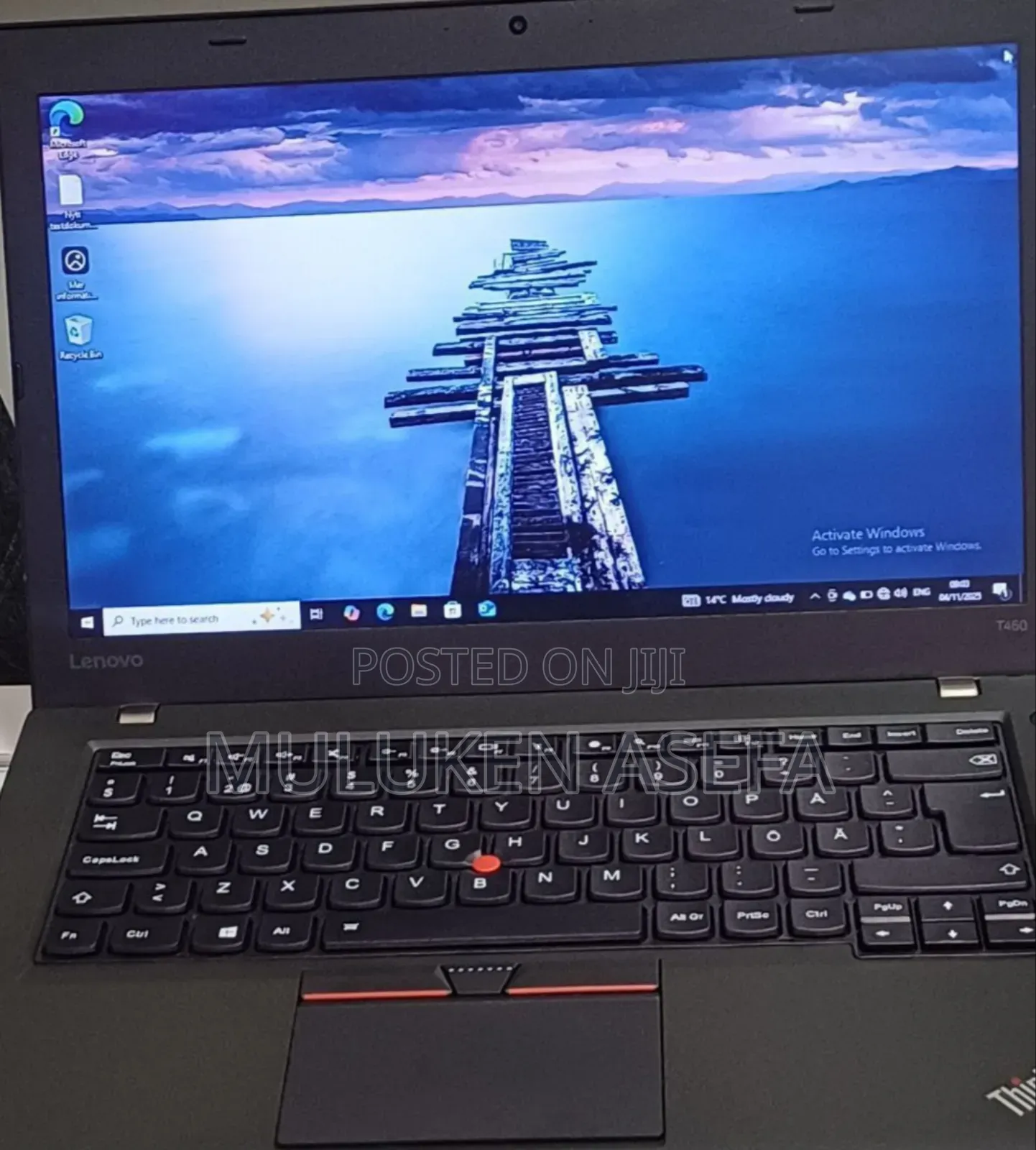 New Laptop Lenovo ThinkPad T460 8GB Intel Core I5 SSD 256GB