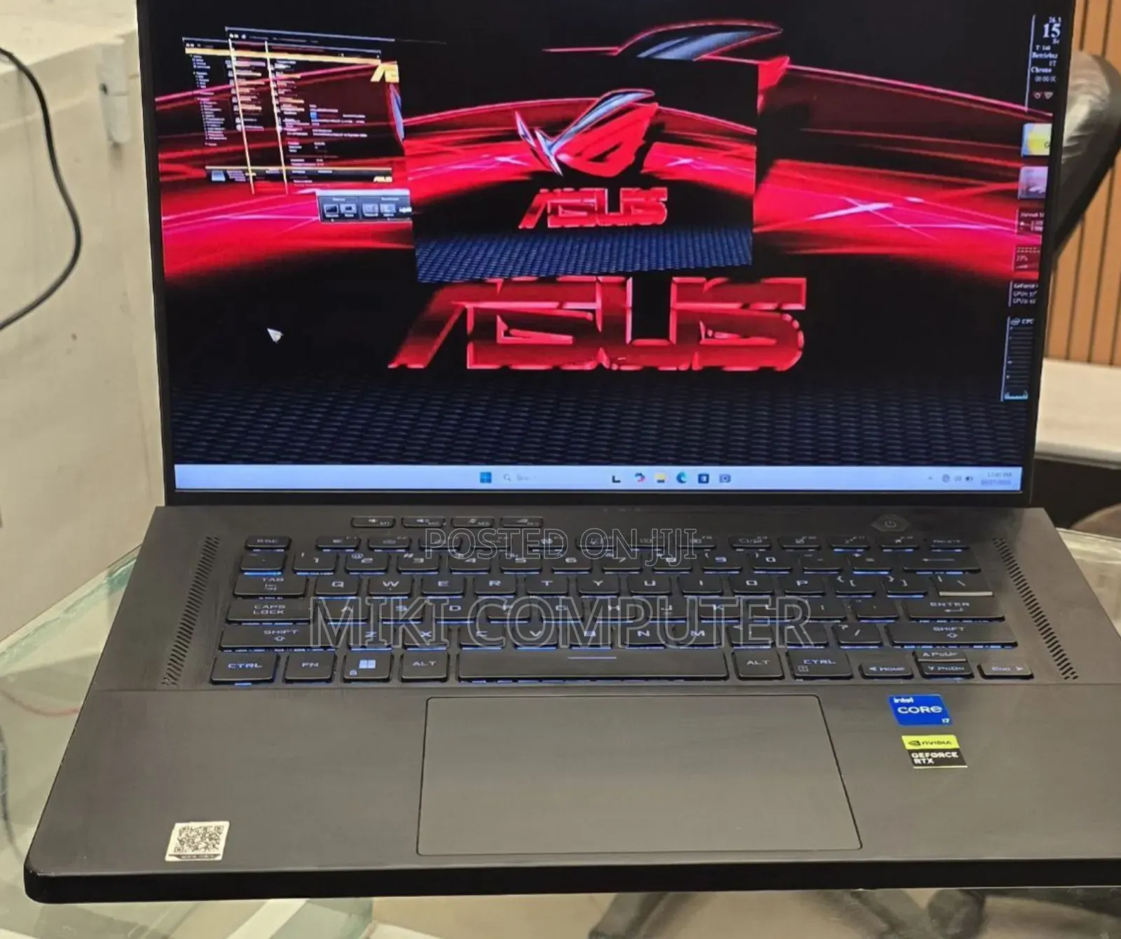 New Laptop Asus ROG Zephyrus G15 16GB Intel Core I7 SSD 1T