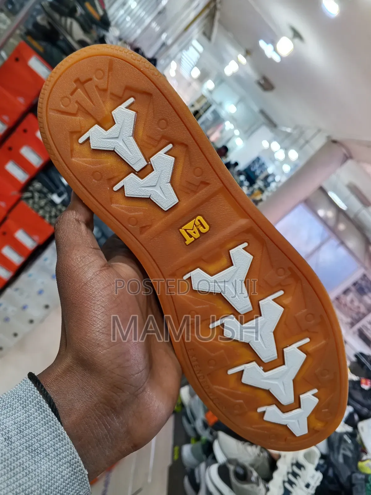 This Is Apair of Cat Footwear Casual Leather Shoes