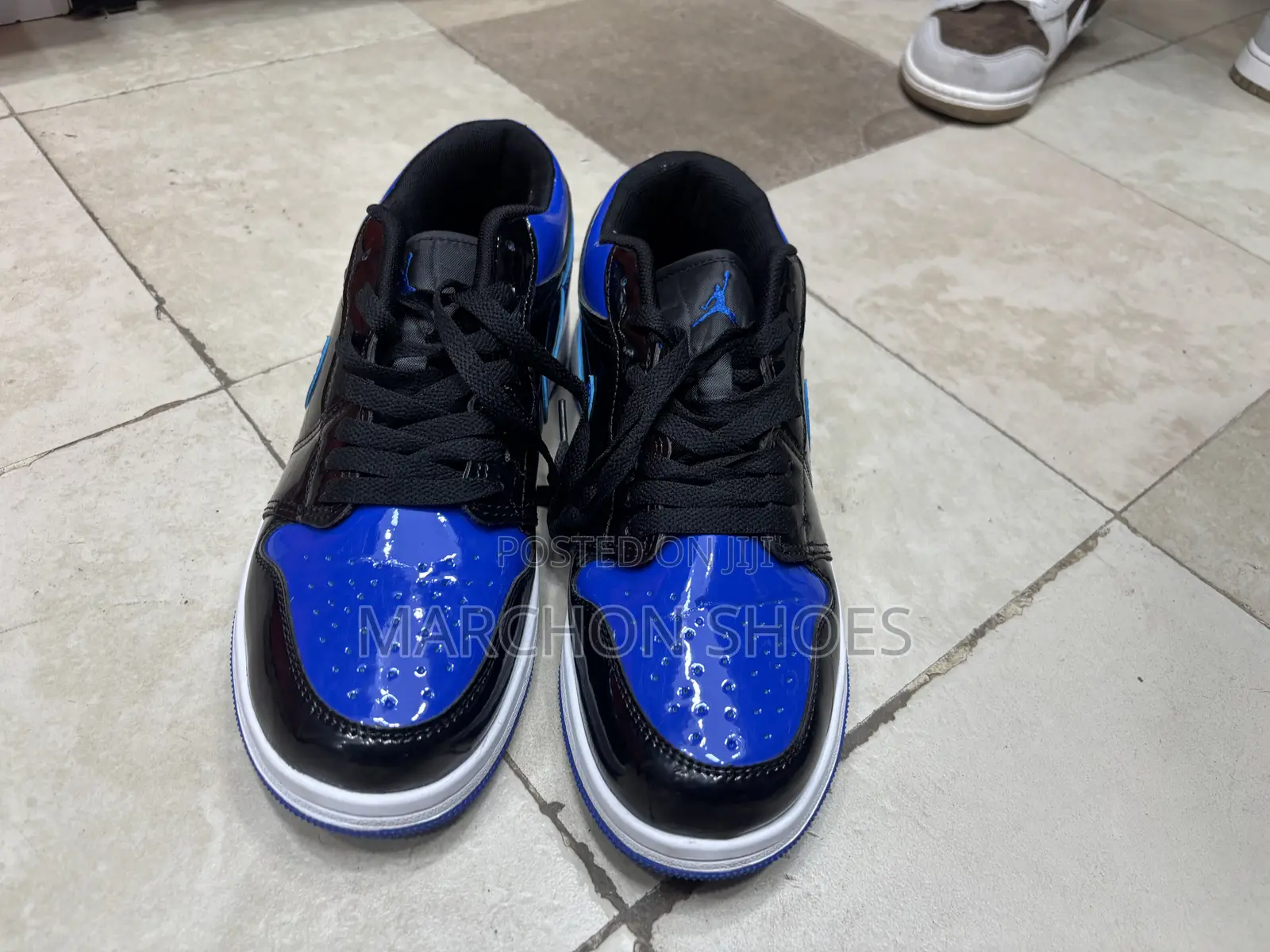 Nike Air Jordan 1 Retro Low (Black Blue)