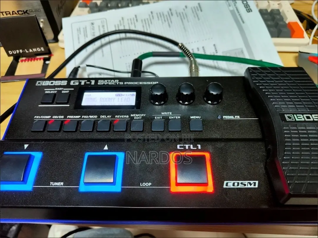 Boss Gt-1 Guitar Effects Processor