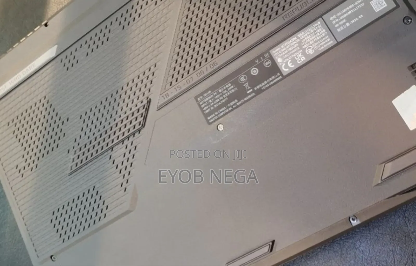 New Laptop Asus ROG Strix G15 16GB AMD Ryzen 9 SSD 512GB