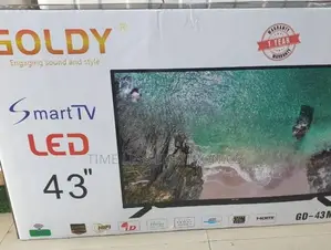 Goldy 43” Smart Tv – Sleek Design, Smart Features!