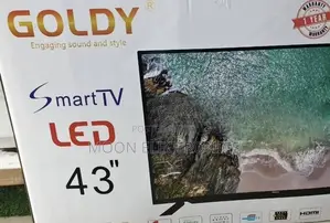 Goldy 43” Smart Tv – Sleek Design, Smart Features!