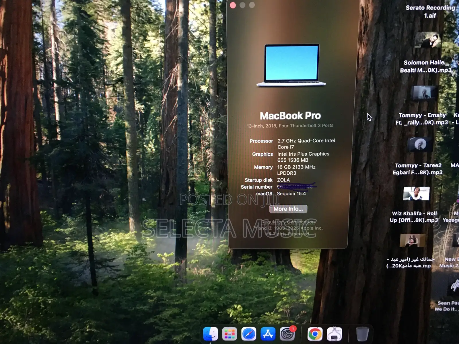 New Laptop Apple MacBook 2018 16GB Intel Core I7 SSD 512GB