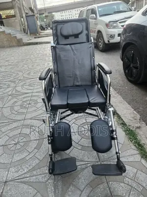 Calf Support Brand New Wheelchair字樣commode Reclining Wheelchair New