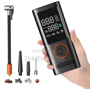 Smart Car Tire Inflator የመኪና ጎማ መንፊያ