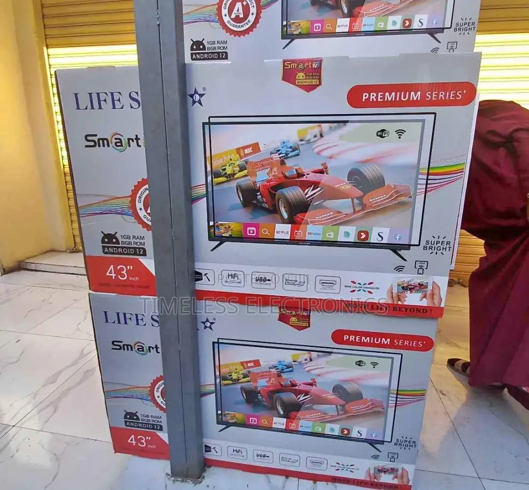 Lifestar 43′′ Smart Tv – Stream. Play. Enjoy!