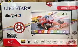 Lifestar 43′′ Smart Tv – Stream. Play. Enjoy!