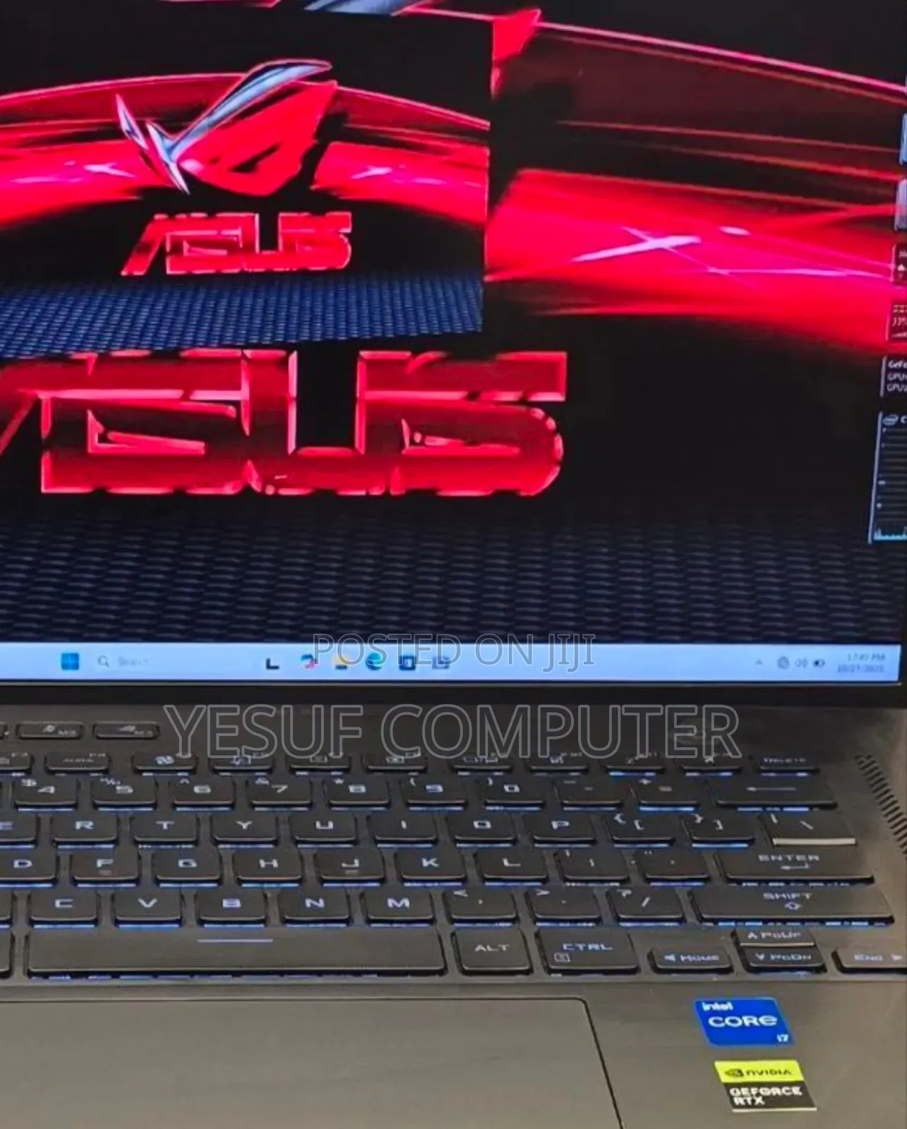 New Laptop Asus ROG Zephyrus G15 16GB Intel Core I7 SSD 512GB