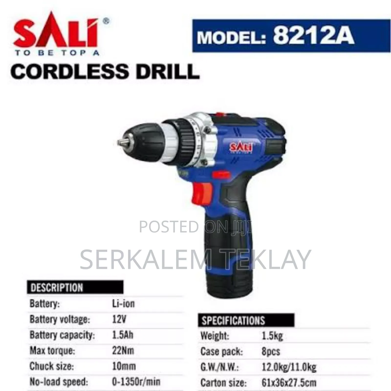 Sali 12v Cordless Drill