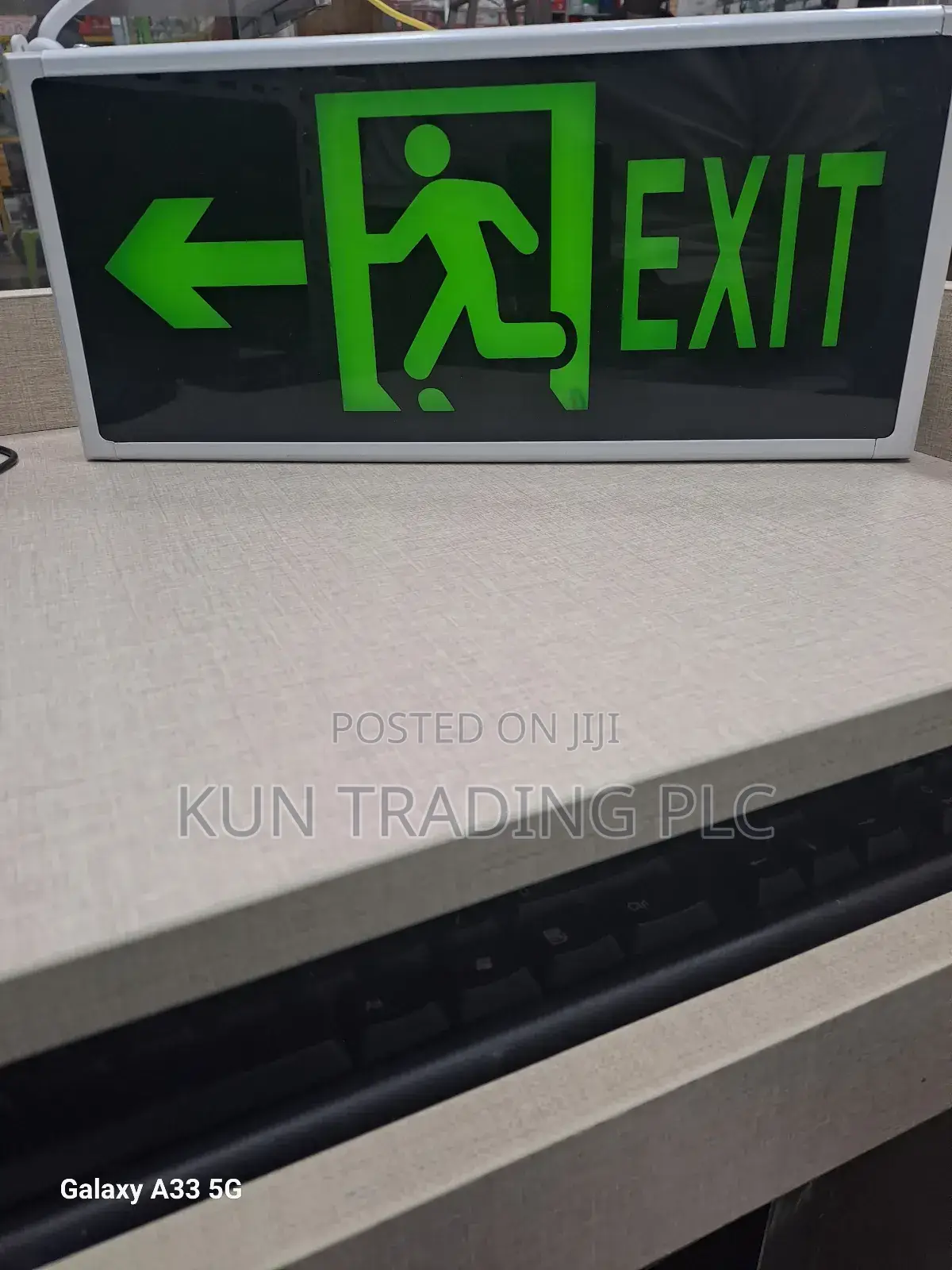 Exit Emergency Sign