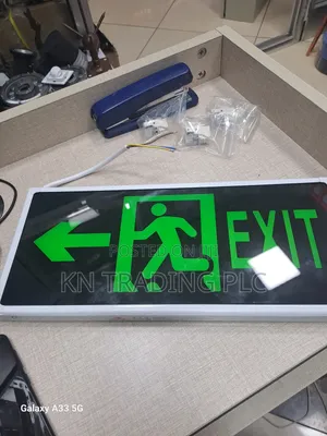 Exit Emergency Sign