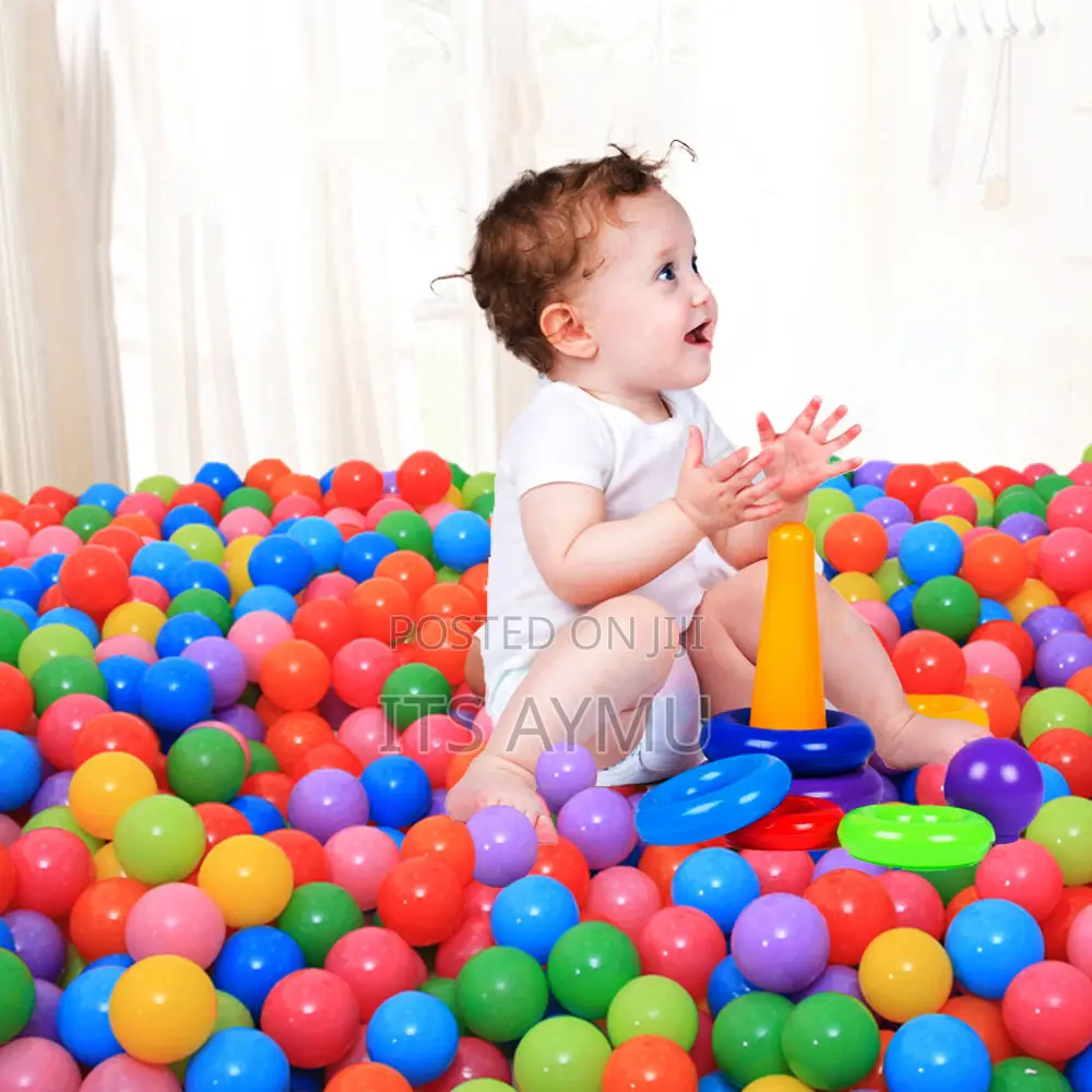 Home Kids Plastic Pit Balls for Children Ball Kids Multi Color