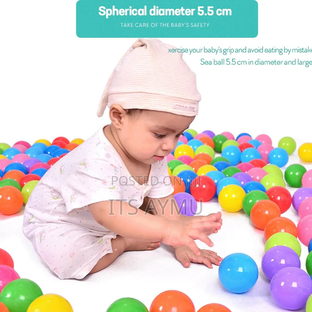 Home Kids Plastic Pit Balls for Children Ball Kids Multi Color
