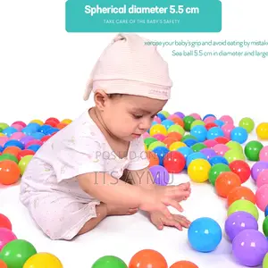 Home Kids Plastic Pit Balls for Children Ball Kids Multi Color