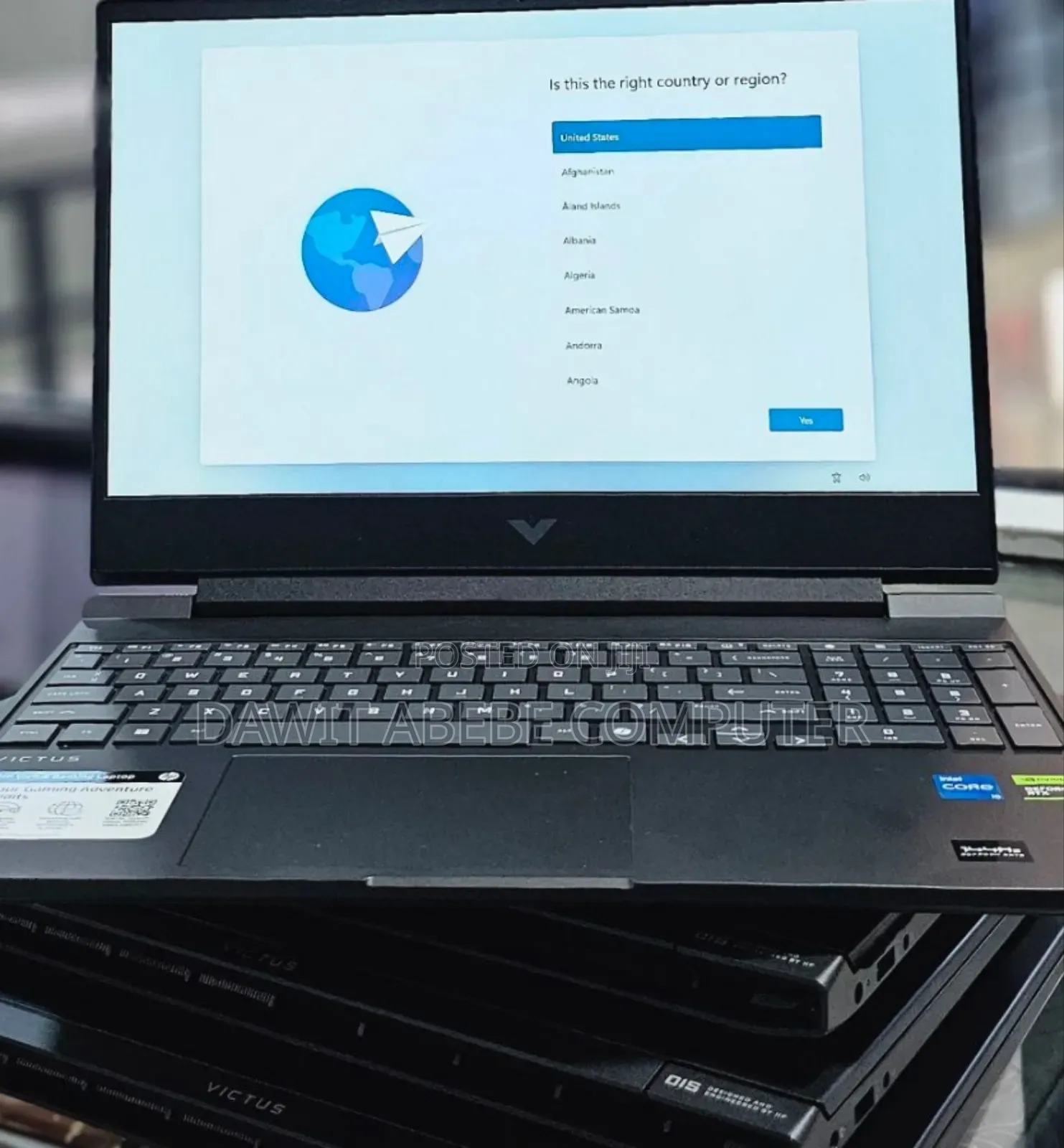 New Laptop HP Victus 15 8GB Intel Core I5 SSD 512GB