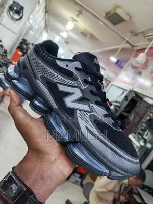 This Anew Balance Abzorb Snicker in a Grey and Blue Colorway