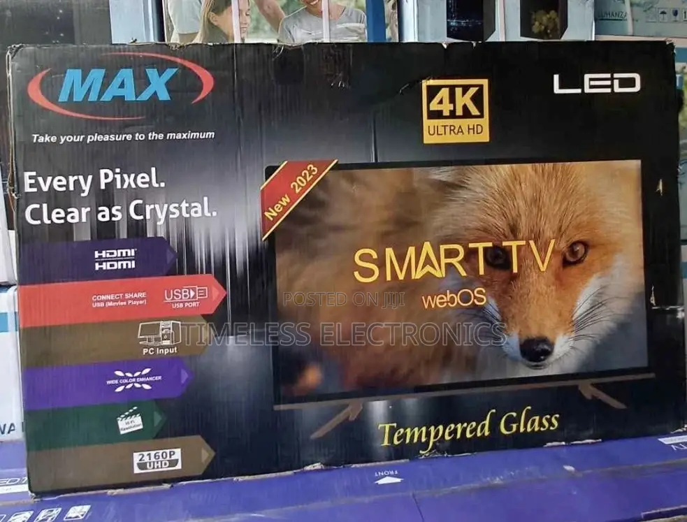  Max 50” Smart Android Uhd Tv – Big Screen, Smart Features!