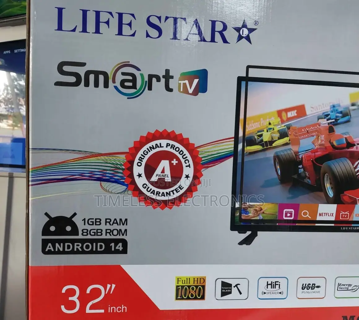 Lifestar 32” Smart Tv – Compact Yet Feature-Packed!