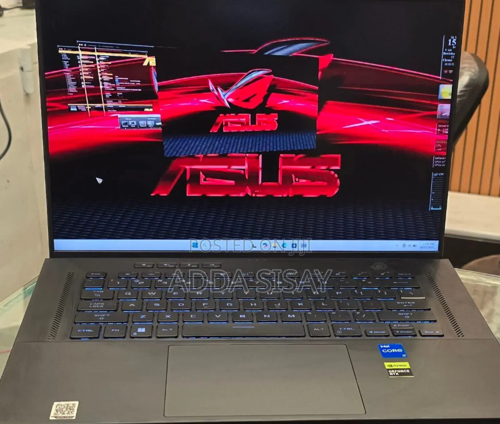 New Laptop Asus ROG Zephyrus G15 16GB Intel Core I7 SSD 512GB