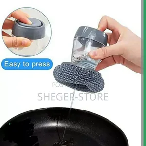 Photo - Soap Dispensing Pot Cleaning Brush ( የዕቃ ማጠቢያ ብሩሽ )