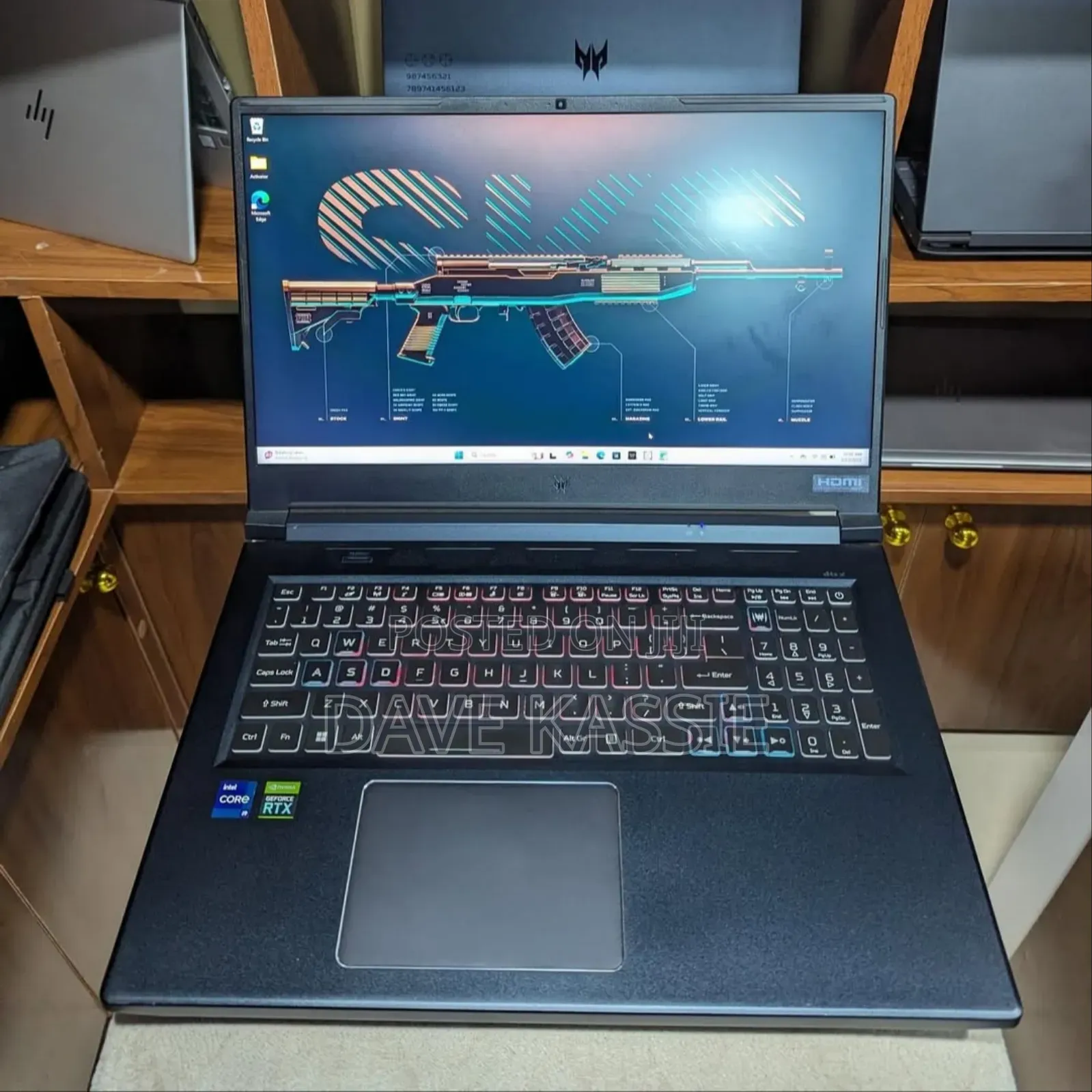 New Laptop Acer Predator Helios 300 16GB Intel Core I7 SSD 1T