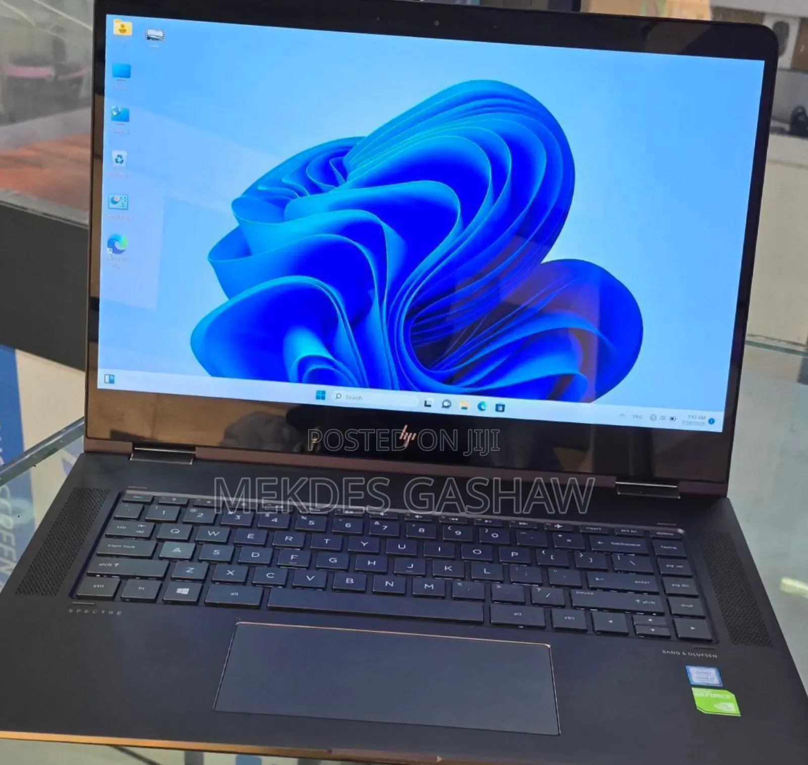 New Laptop HP Spectre X360 16GB Nvidia SSD 512GB