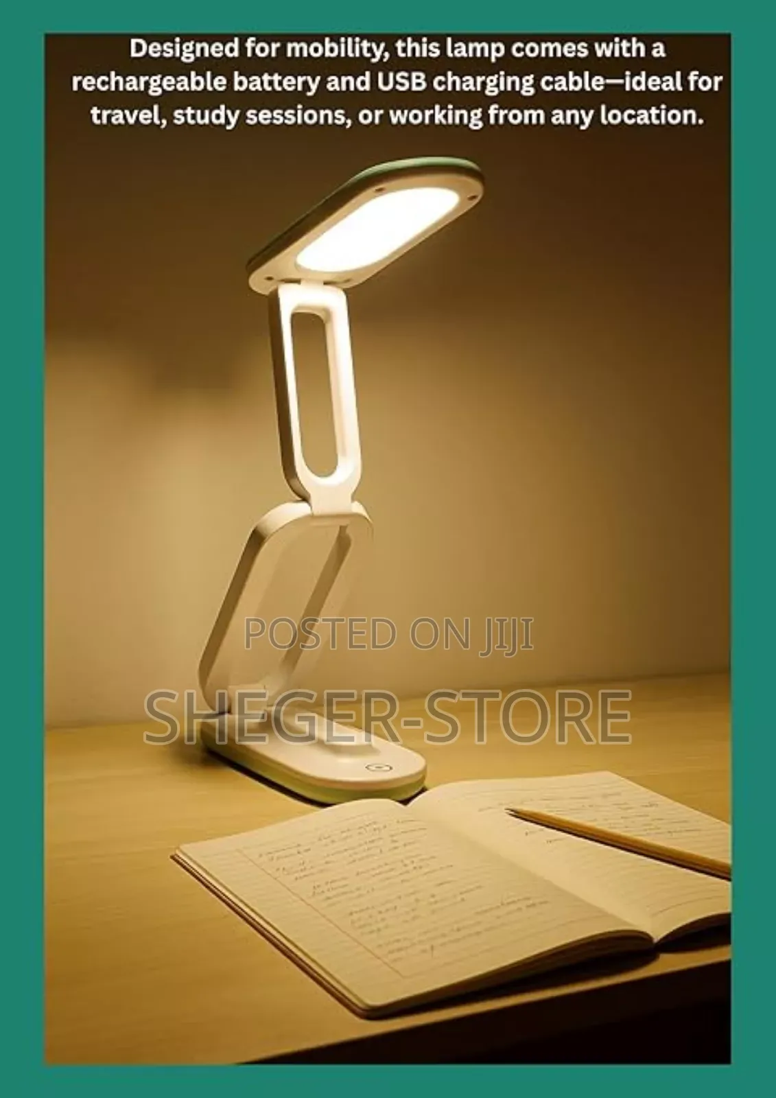 High Quality Portable Mini Desk Lamp ( 3. Color Temperature )