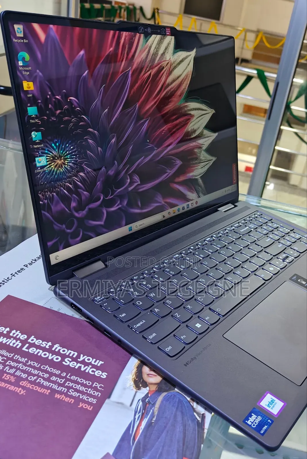 New Laptop Lenovo ThinkPad Yoga 16GB Intel Core Ultra 7 SSD 1T