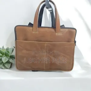 14.5" Leather Laptop Bag
