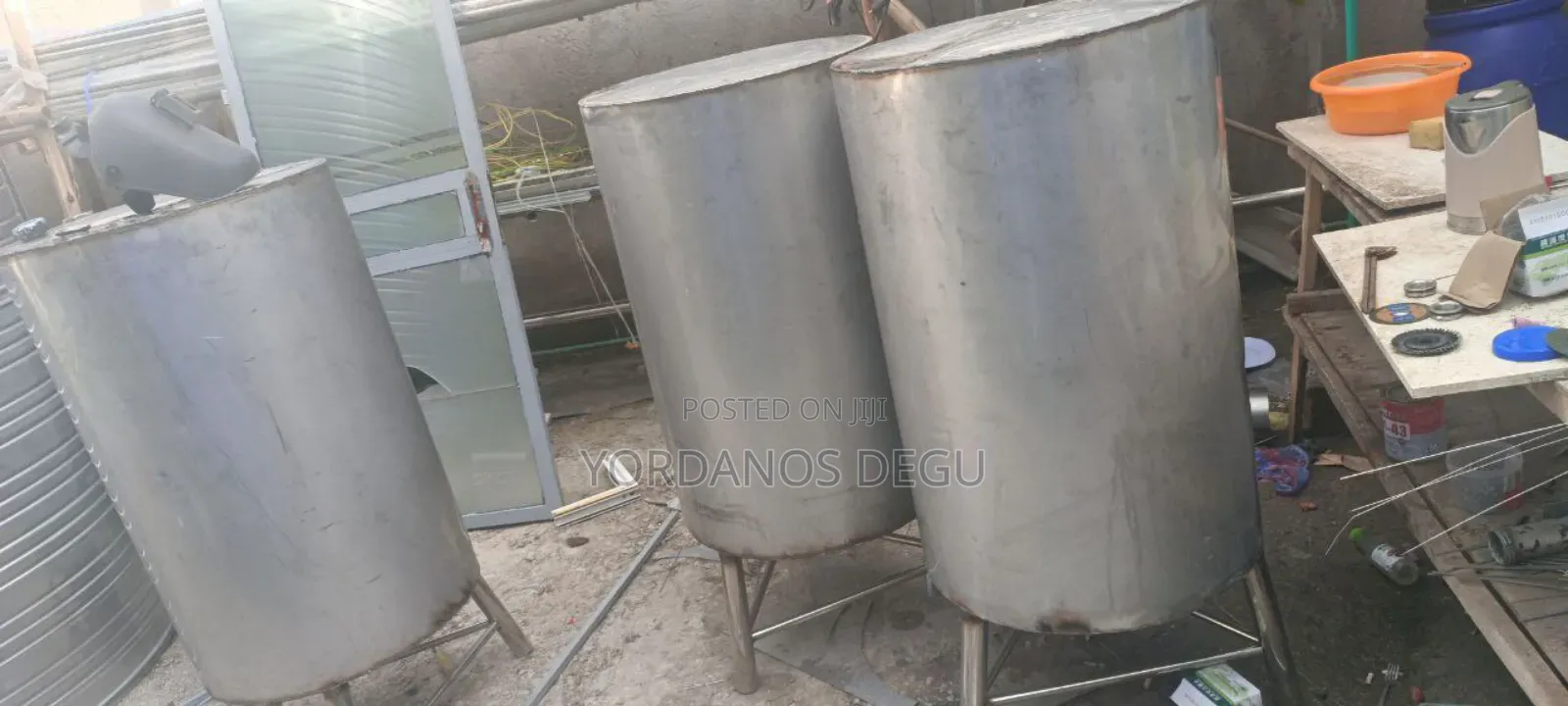 Stainless Steel Storage Tanks