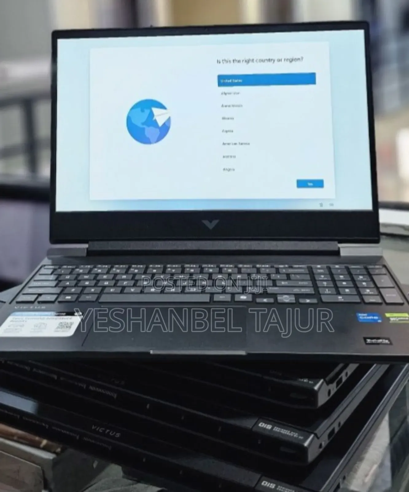 New Laptop HP Victus 15 8GB Intel Core I5 SSD 512GB